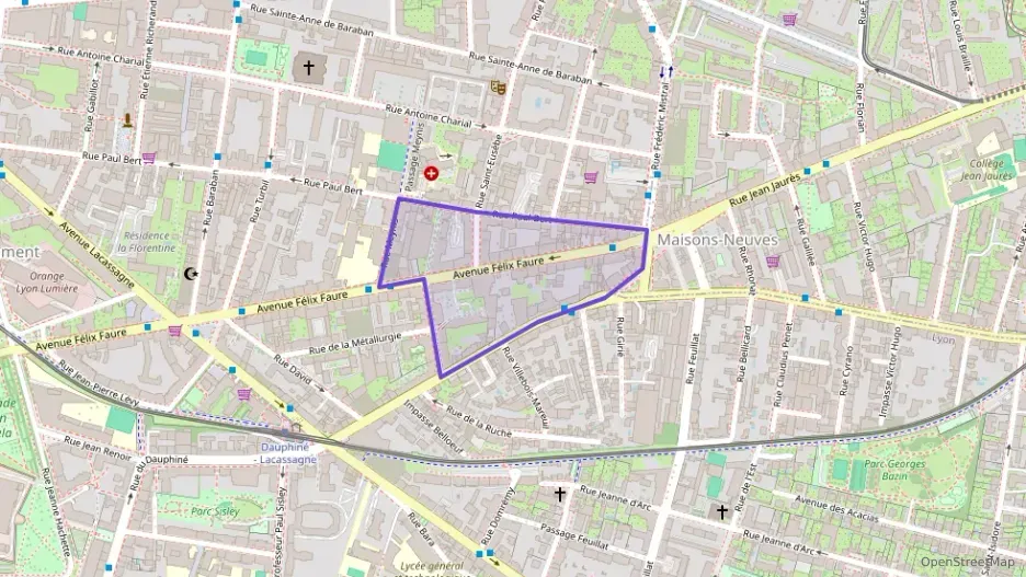 Appartement 35 m² deux pieces à vendre à Lyon 3e Arrondissement