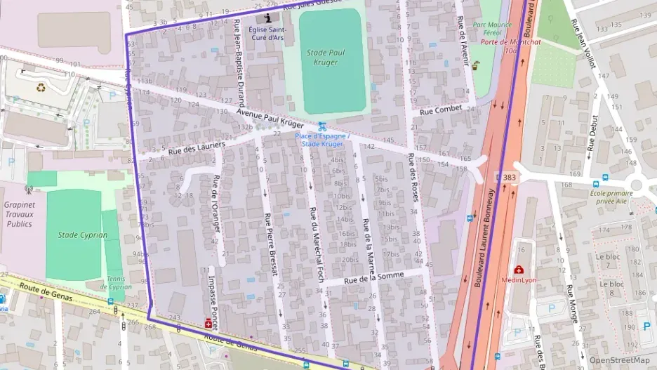 Appartement 40 m² une piece à vendre à Villeurbanne Appartement 40 m² une piece à vendre à Villeurbanne