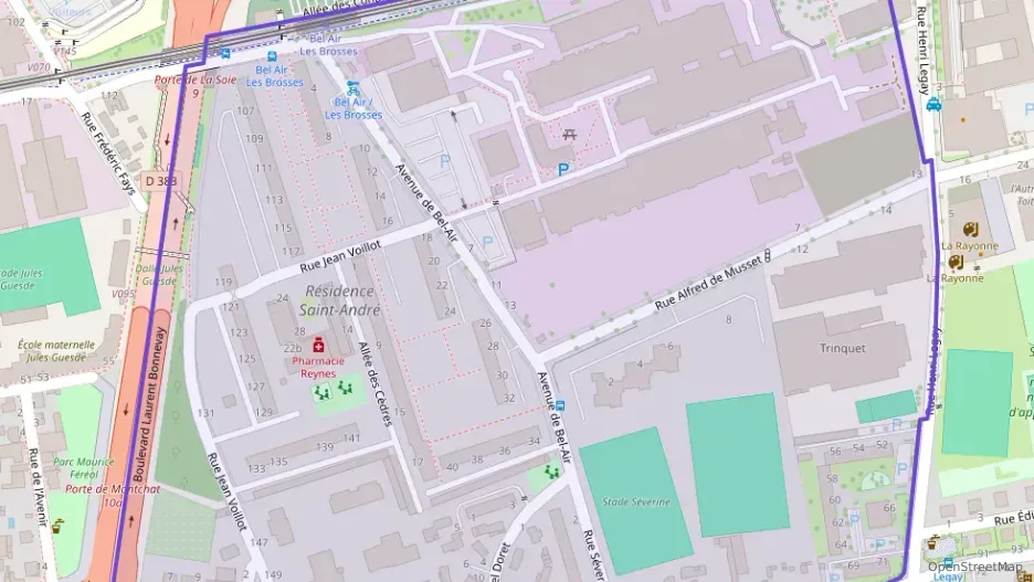 Appartement 67 m² quatre pièces à vendre à Villeurbanne