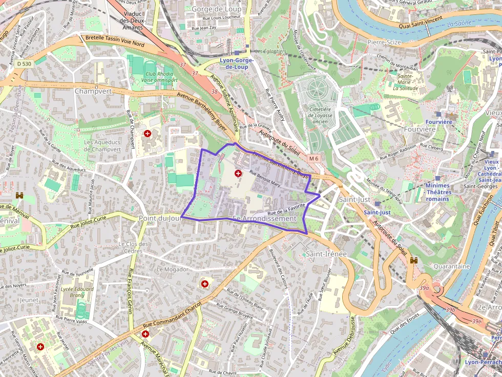 Appartement 76 m² quatre pièces à vendre à Lyon 5e Arrondissement