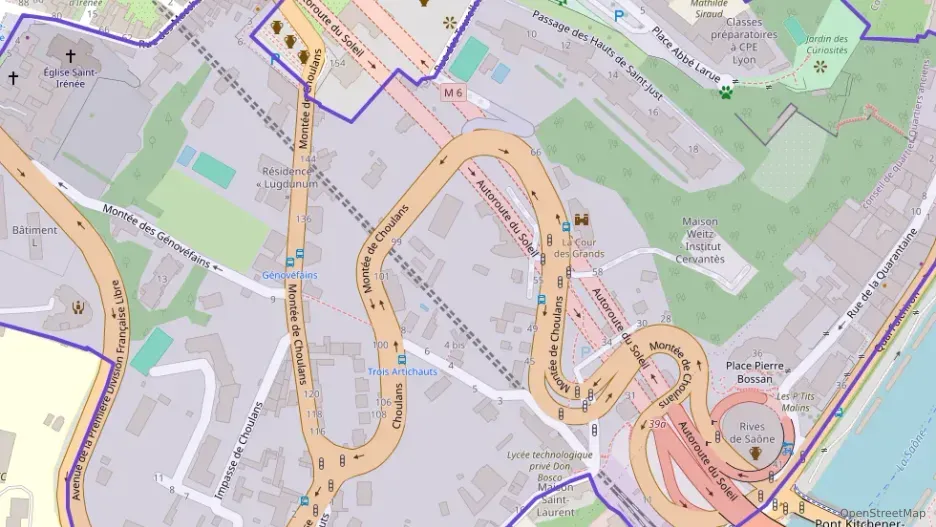 Appartement 56 m² trois pièces à vendre à Lyon 5e Arrondissement