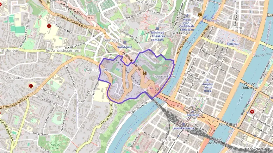 Appartement 56 m² trois pièces à vendre à Lyon 5e Arrondissement