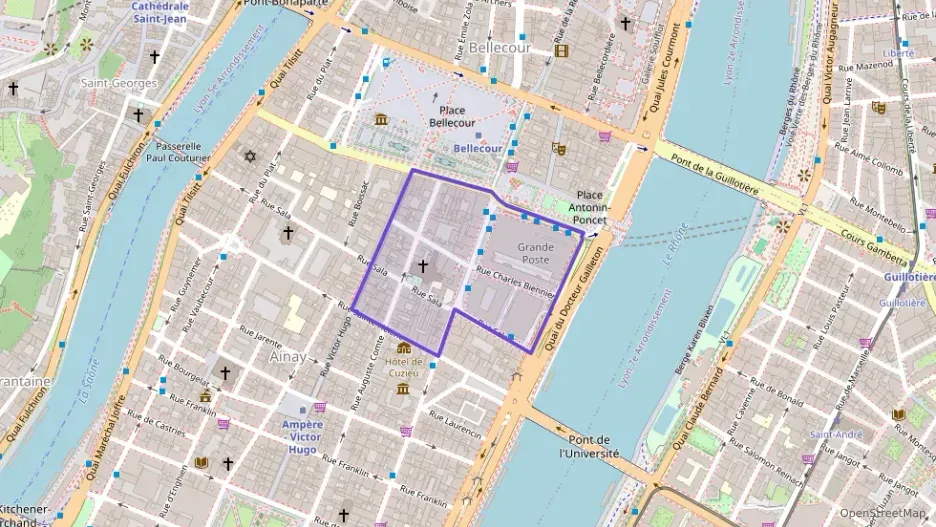 Appartement 88 m² quatre pièces à vendre à Lyon 2e Arrondissement