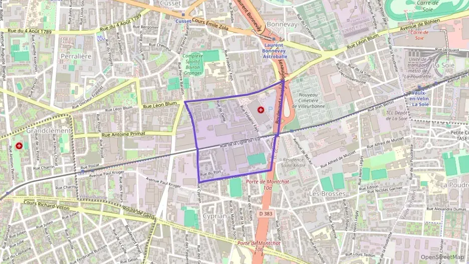 Appartement 46 m² deux pieces à vendre à Villeurbanne