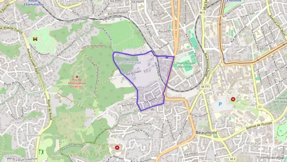 Appartement 33 m² deux pieces à vendre à Clermont-Ferrand