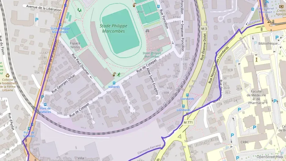 Appartement 125 m² quatre pièces à vendre à Clermont-Ferrand