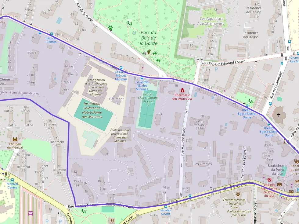 Appartement 54 m² deux pieces à vendre à Lyon 5e Arrondissement