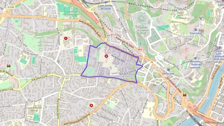 Appartement 43 m² une piece à vendre à Lyon 5e Arrondissement