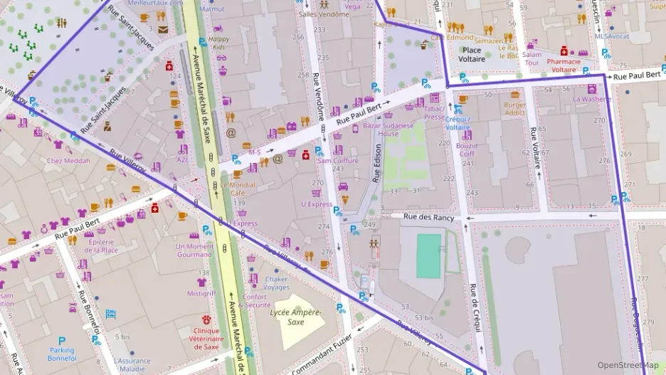 Appartement 48 m² une piece à vendre à Lyon 3e Arrondissement