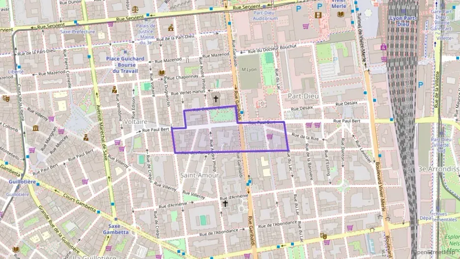 Appartement 36 m² deux pieces à vendre à Lyon 3e Arrondissement