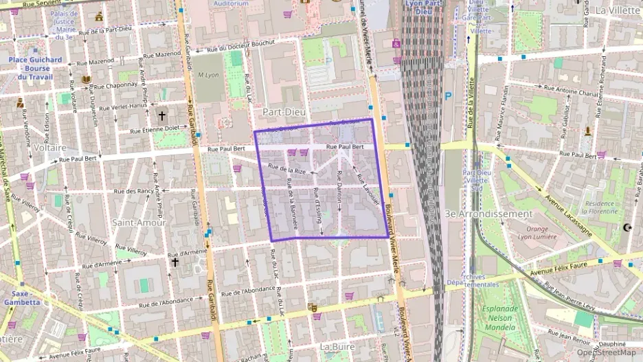 Appartement 70 m² trois pièces à vendre à Lyon 3e Arrondissement
