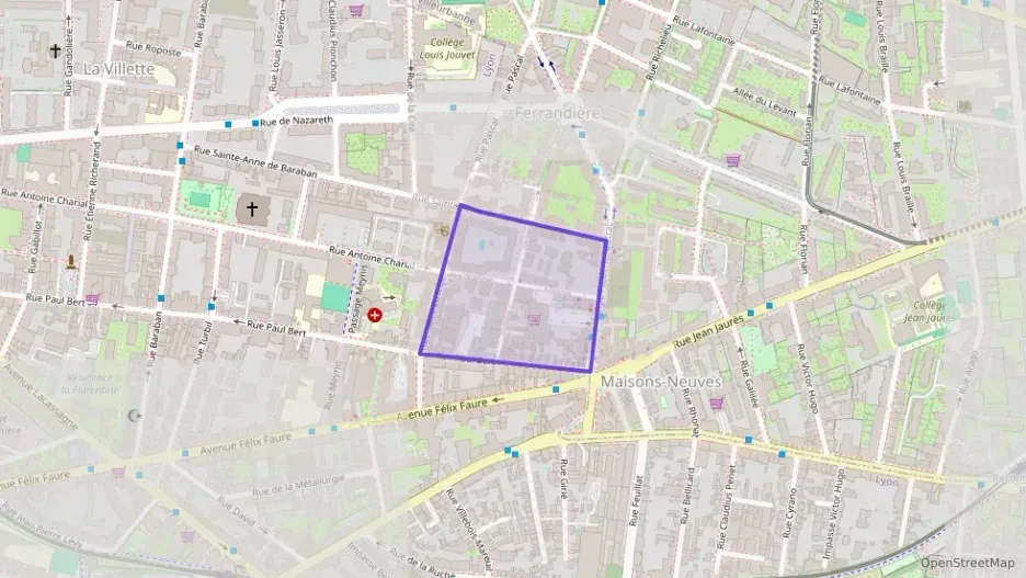 Appartement 43 m² une piece à vendre à Lyon 3e Arrondissement