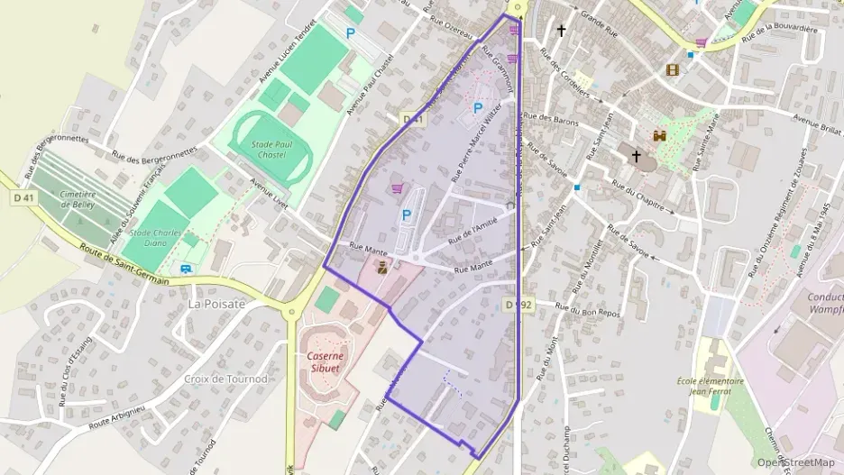 Appartement 55 m² cinq pièces à vendre à Belley