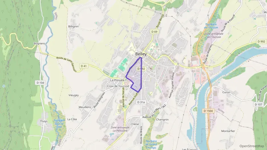 Appartement 55 m² cinq pièces à vendre à Belley