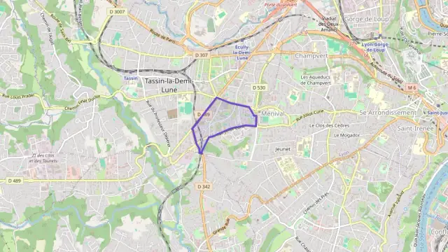 Appartement 49 m² trois pièces à vendre à Tassin-la-Demi-Lune