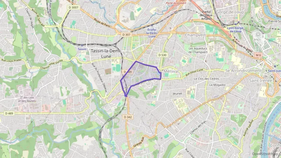 Appartement 70 m² deux pieces à vendre à Tassin-la-Demi-Lune