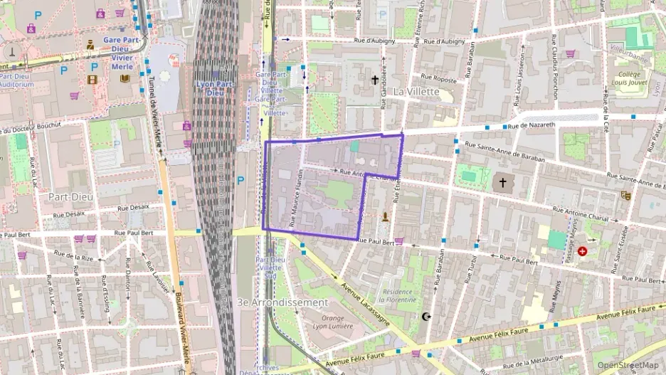 Appartement 89 m² quatre pièces à vendre à Lyon 3e Arrondissement