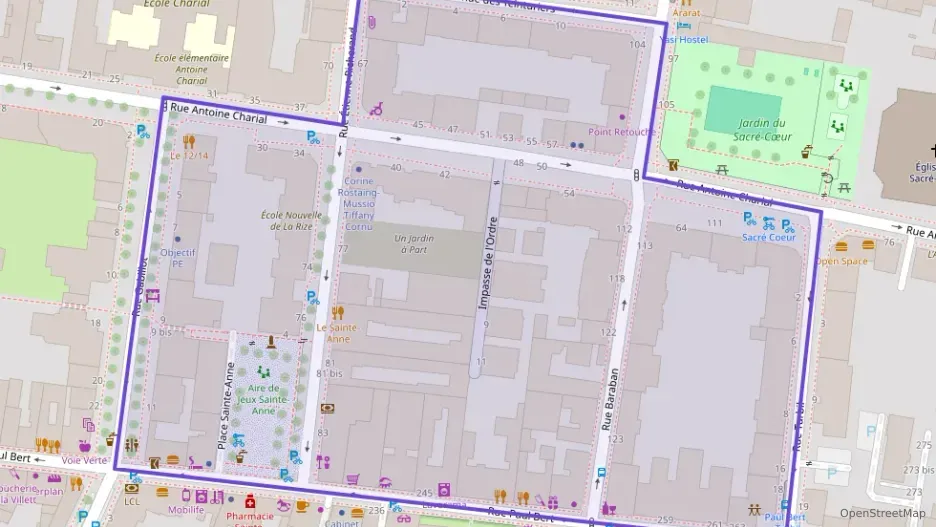 Appartement 30 m² une piece à vendre à Lyon 3e Arrondissement