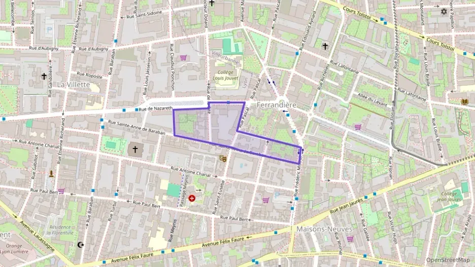 Appartement 40 m² deux pieces à vendre à Lyon 3e Arrondissement