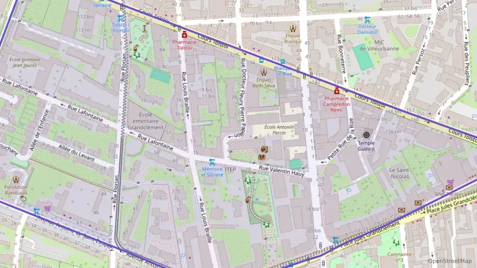 Appartement 76 m² quatre pièces à vendre à Villeurbanne