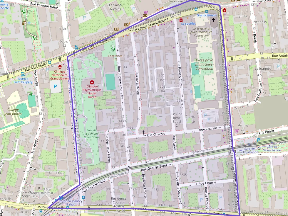 Appartement 62 m² deux pieces à vendre à Villeurbanne