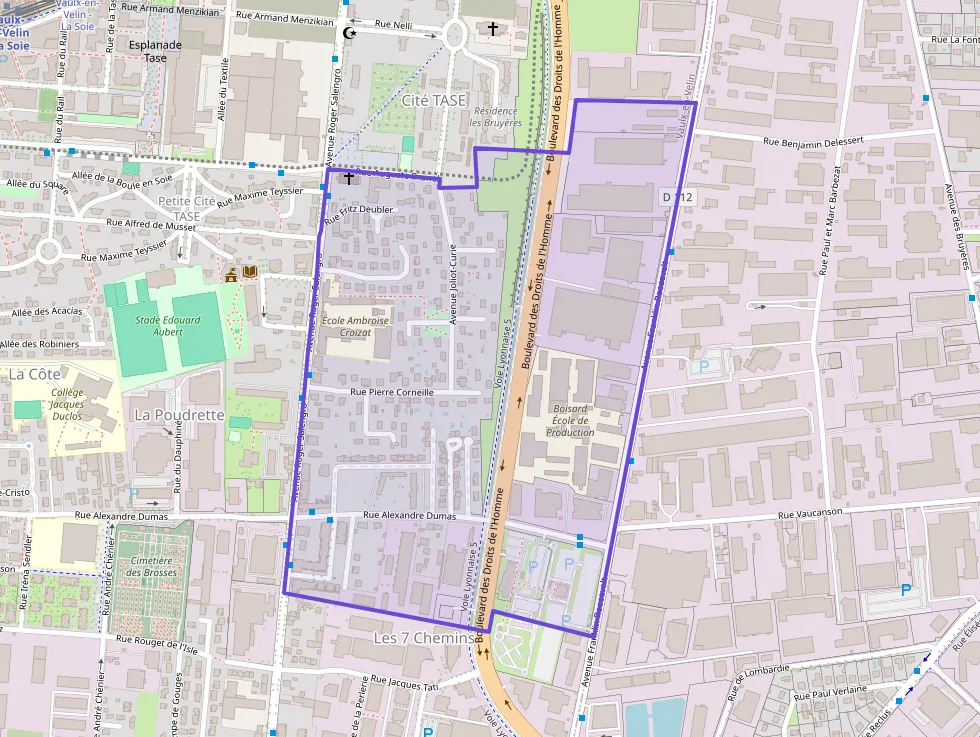 Appartement 58 m² trois pièces à vendre à Vaulx-en-Velin