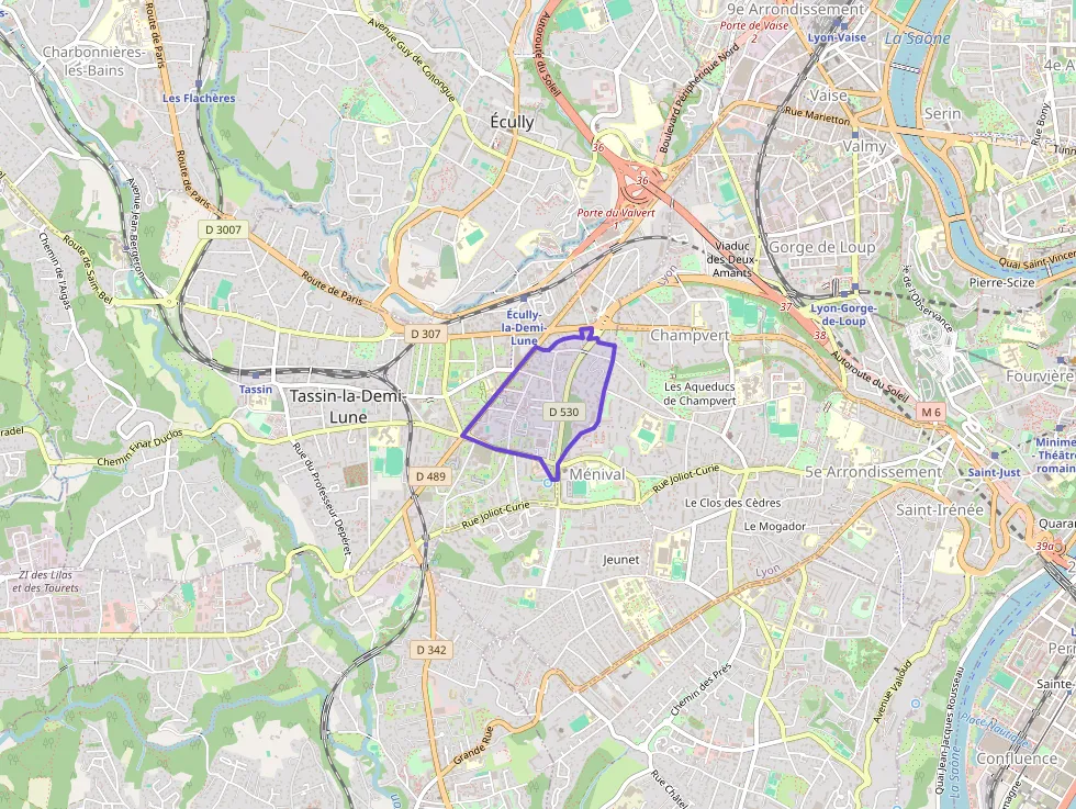 Appartement 34 m² deux pieces à vendre à Tassin-la-Demi-Lune