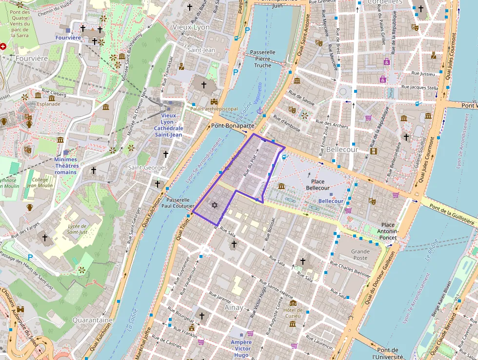 Appartement 110 m² quatre pièces à vendre à Lyon 2e Arrondissement