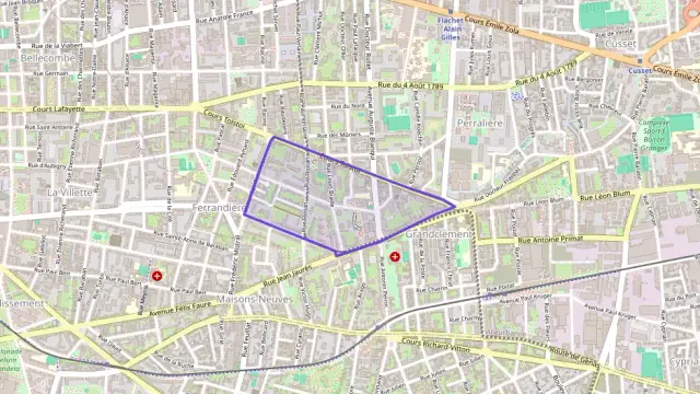 Appartement 32 m² une piece à vendre à Villeurbanne