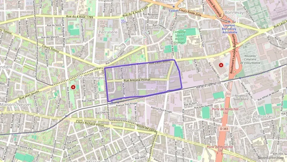 Appartement 52 m² trois pièces à vendre à Villeurbanne