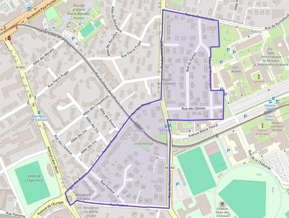 Appartement 52 m² deux pieces à vendre à Aubière