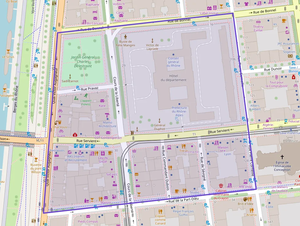 Appartement 33 m² une piece à vendre à Lyon 3e Arrondissement