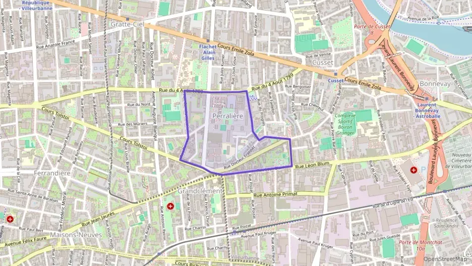 Appartement 53 m² deux pieces à vendre à Villeurbanne