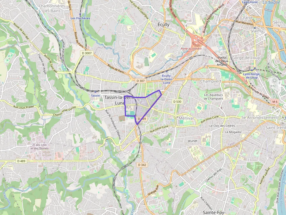 Appartement 70 m² trois pièces à vendre à Tassin-la-Demi-Lune