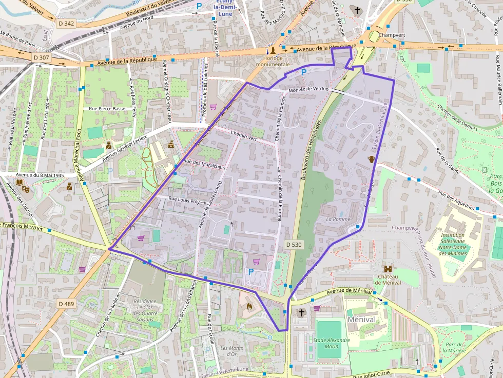 Appartement 60 m² deux pieces à vendre à Tassin-la-Demi-Lune