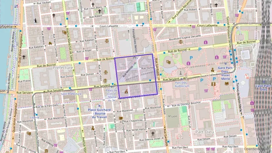 Appartement 47 m² deux pieces à vendre à Lyon 3e Arrondissement