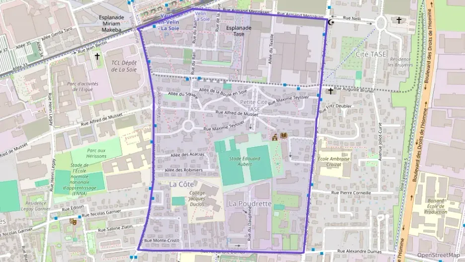 Appartement 46 m² deux pieces à vendre à Vaulx-en-Velin