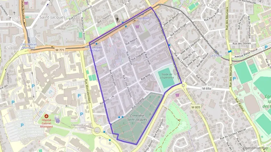 Appartement 38 m² deux pieces à vendre à Clermont-Ferrand