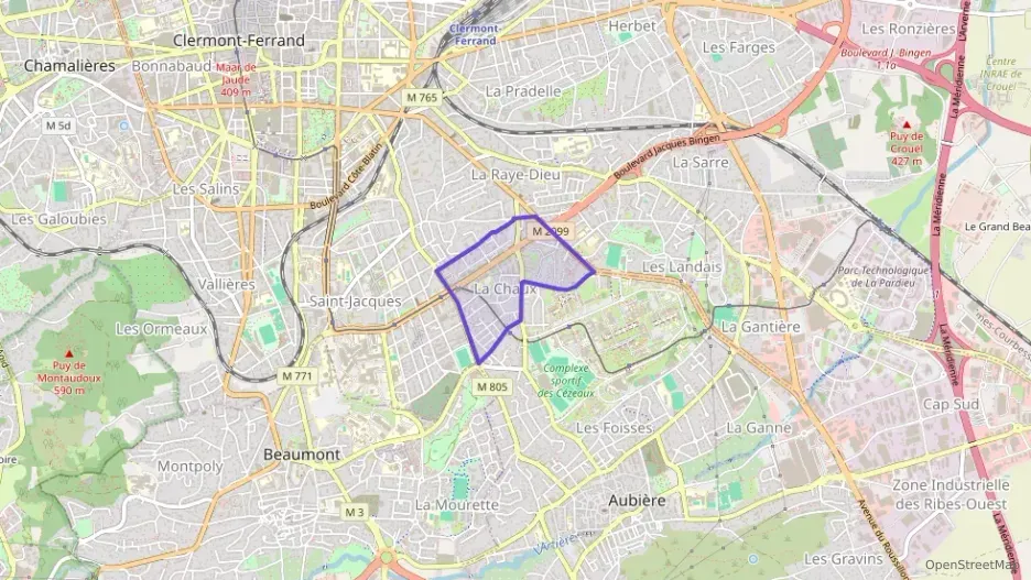 Appartement 79 m² quatre pièces à vendre à Clermont-Ferrand