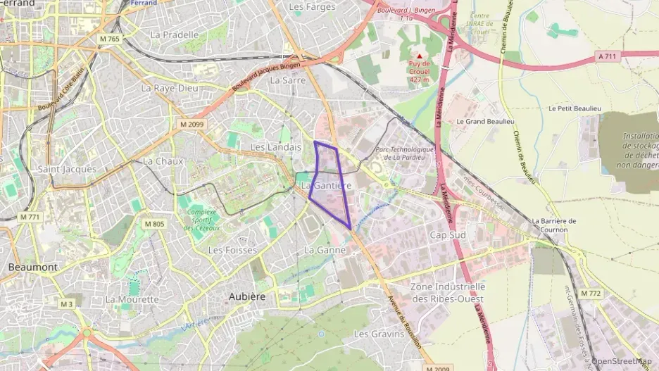 Appartement 37 m² une piece à vendre à Clermont-Ferrand