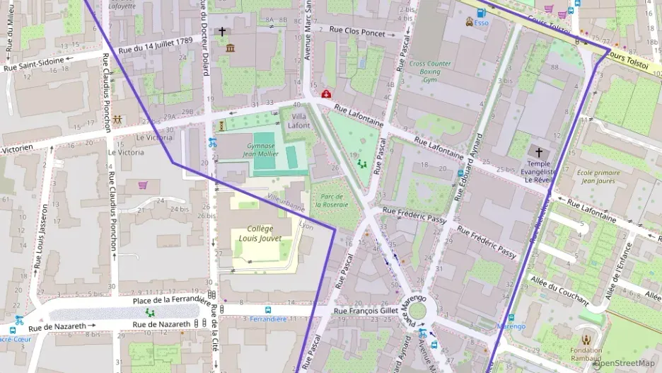 Appartement 49 m² deux pieces à vendre à Villeurbanne