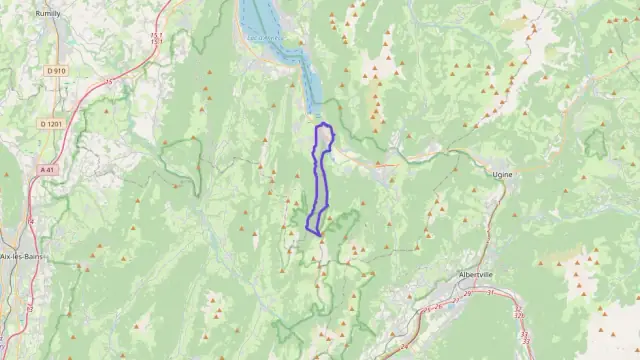 Appartement 57 m² quatre pièces à vendre à Doussard