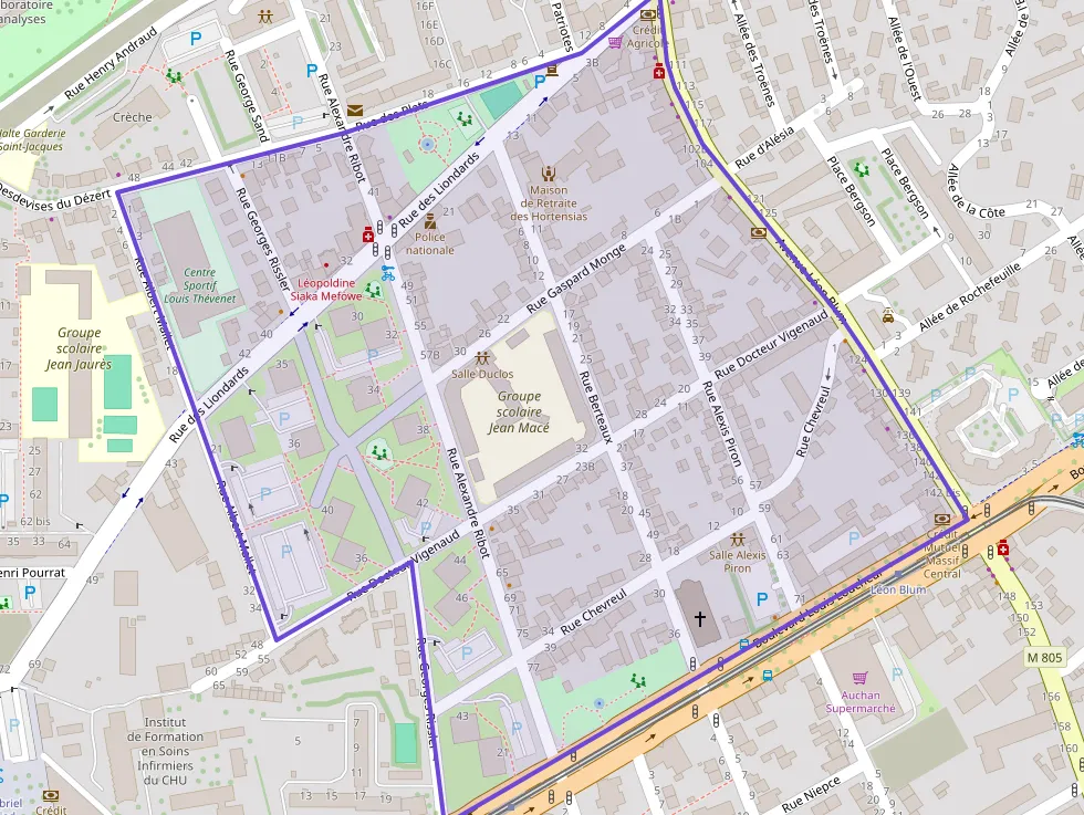 Appartement 69 m² trois pièces à vendre à Clermont-Ferrand