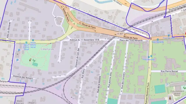 Appartement 59 m² trois pièces à vendre à Tassin-la-Demi-Lune