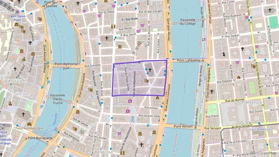 Appartement 69 m² trois pièces à vendre à Lyon 2e Arrondissement