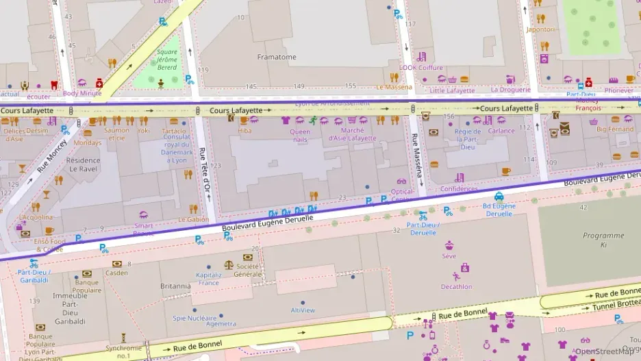 Appartement 24 m² une piece à vendre à Lyon 3e Arrondissement