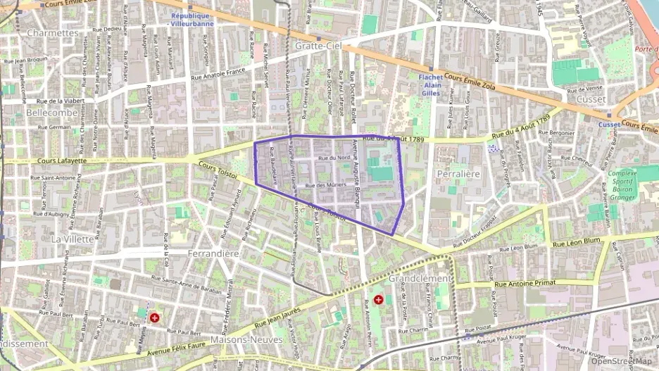 Appartement 59 m² trois pièces à vendre à Villeurbanne