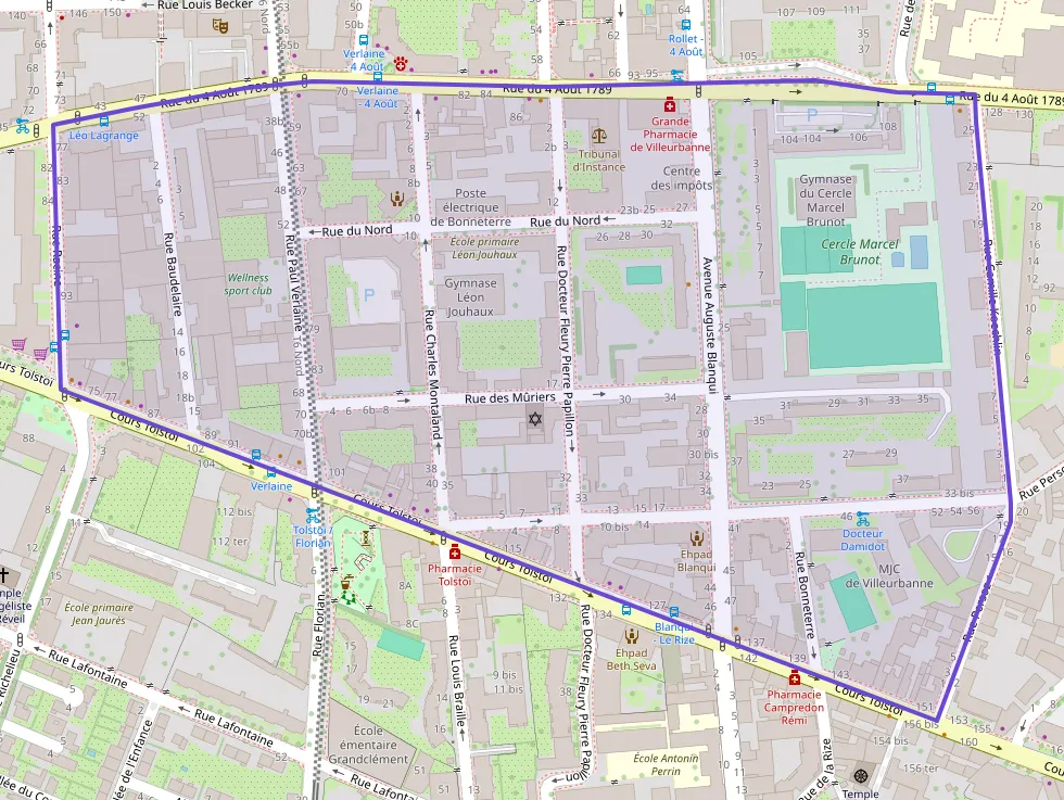 Appartement 80 m² trois pièces à vendre à Villeurbanne