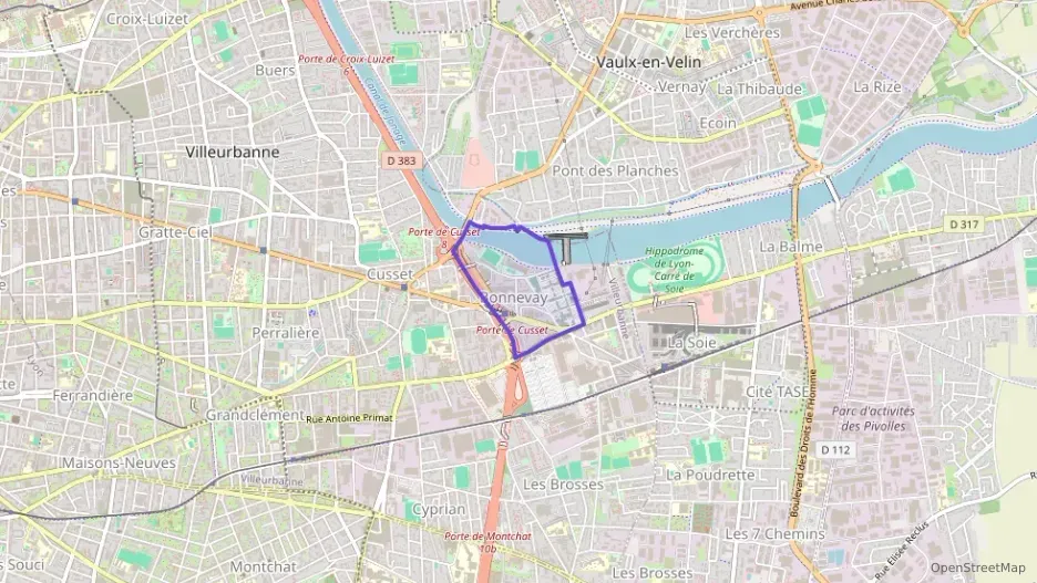 Appartement 50 m² quatre pièces à vendre à Villeurbanne Appartement 50 m² quatre pièces à vendre à Villeurbanne