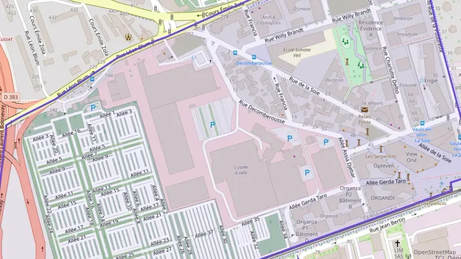 Appartement 42 m² deux pieces à vendre à Villeurbanne